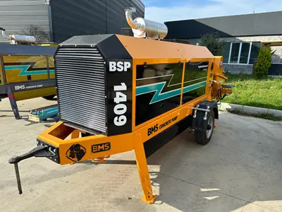 BMS BSP 1409 90 M³/H Sabit Beton Pompası