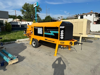 BMS BSP 1409 90 M³/H Sabit Beton Pompası - 1