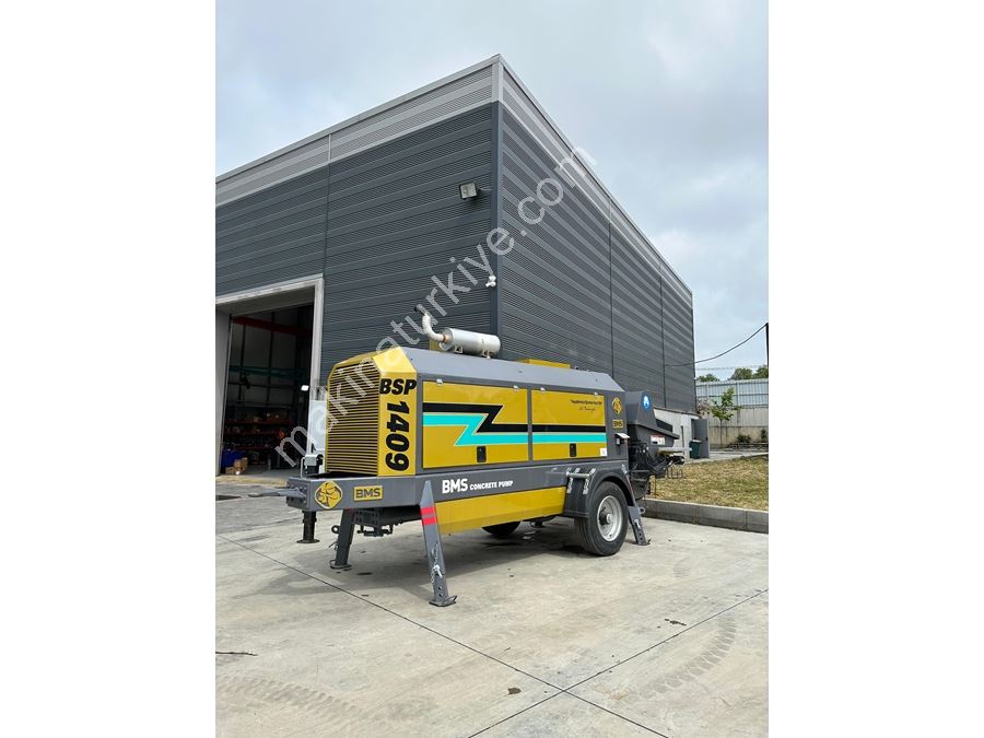 BMS BSP 1409 90 M³/H Sabit Beton Pompası