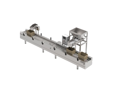 2000 Kg/Saat Yarı Otomatik Kutu Dolum Makinası - 0