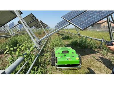 Гусеничная газонокосилка с дистанционным управлением - 2