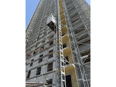 Kiralık 1.5 Ton İnşaat Asansörü