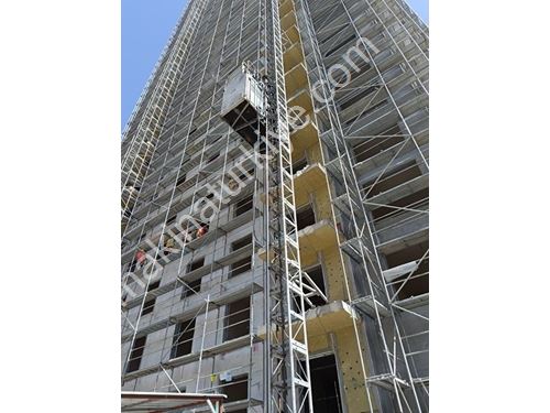 Kiralık 1.5 Ton İnşaat Asansörü