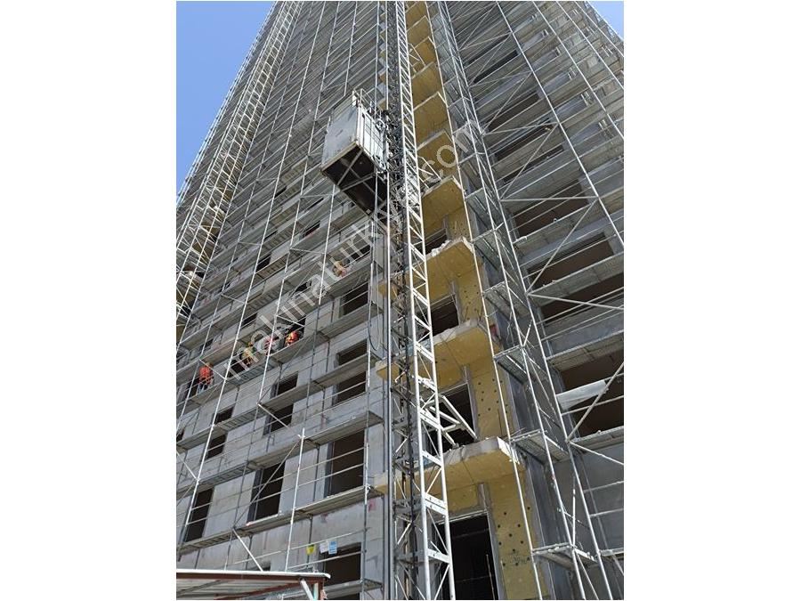 Kiralık 1.5 Ton İnşaat Asansörü