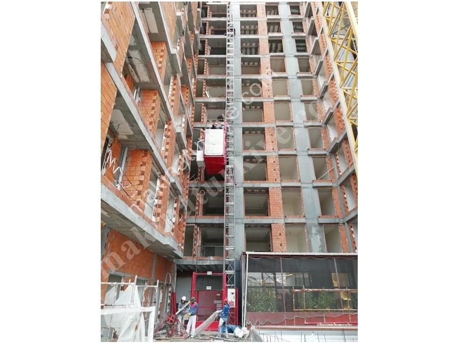 Kiralık 1.5 Ton İnşaat Asansörü