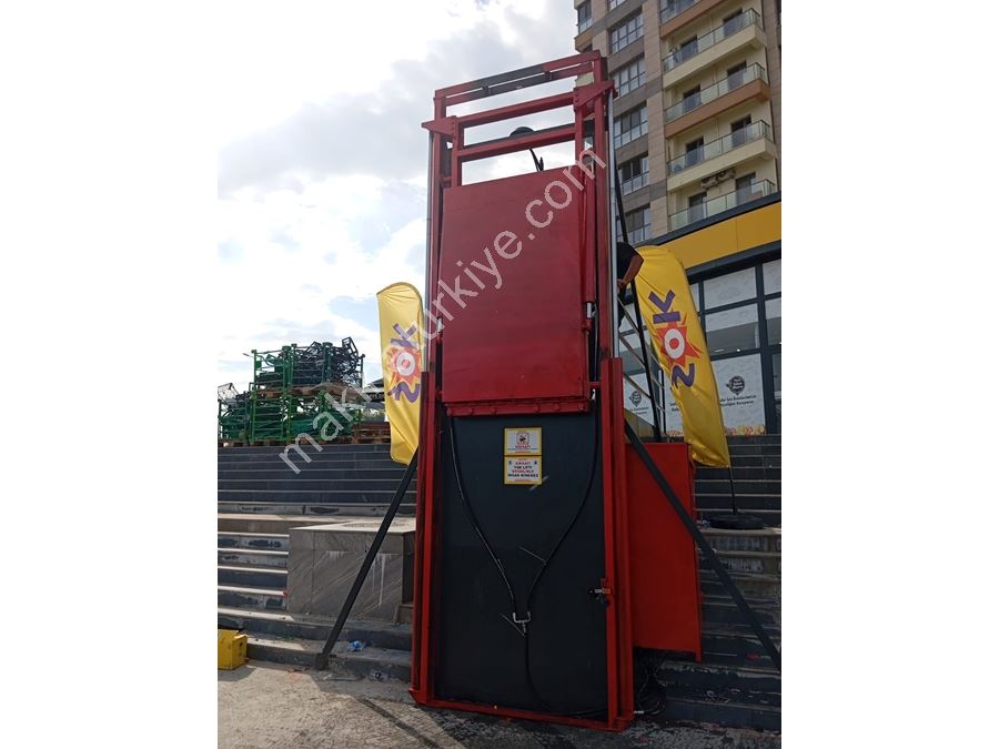 4 Hareketli Teleskopik Rampa