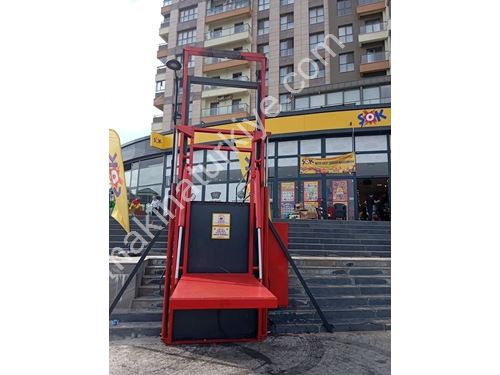 4 Hareketli Teleskopik Rampa