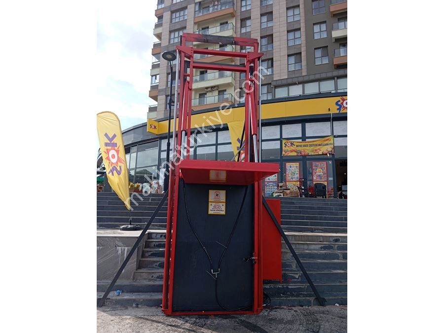 4 Hareketli Teleskopik Rampa