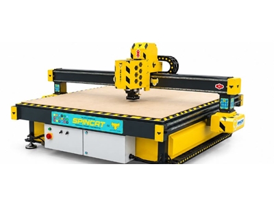 210x280x18 Cm Schneidbereich Step Vakuum CNC Router - 0
