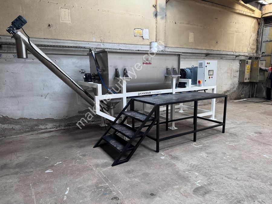 2500 Litre Yatay Toz Karıştırıcı Mikser