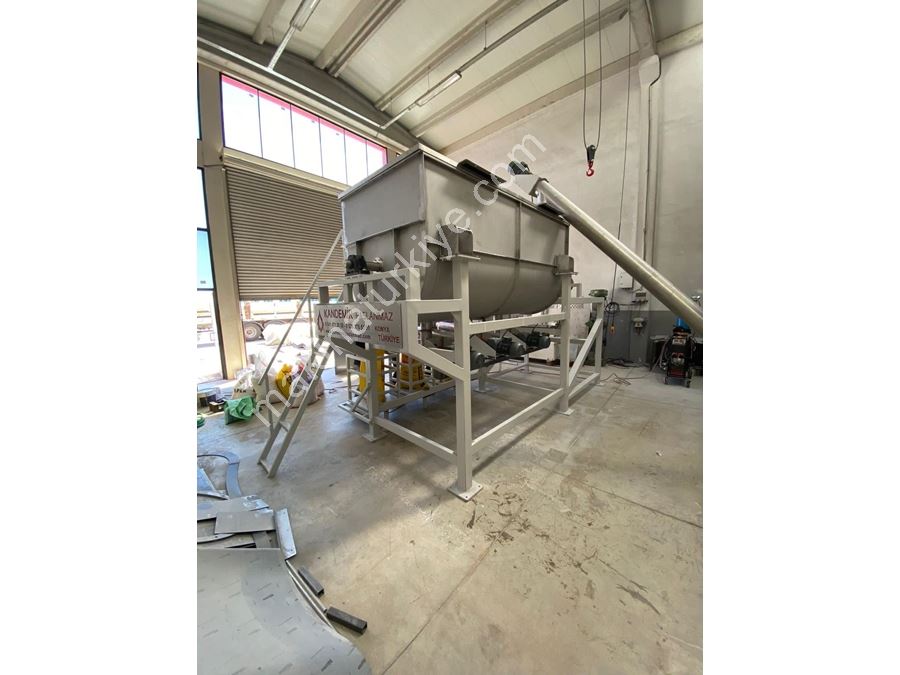 6000 Litre Yatay Toz Karıştırıcı Mikser 