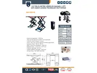 3.5 Elektrohidrolik Makaslı Lift