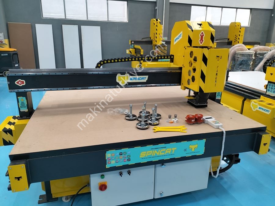 210X370x18 Cm Kesim Alanlı Step Vakumlu Cnc Router