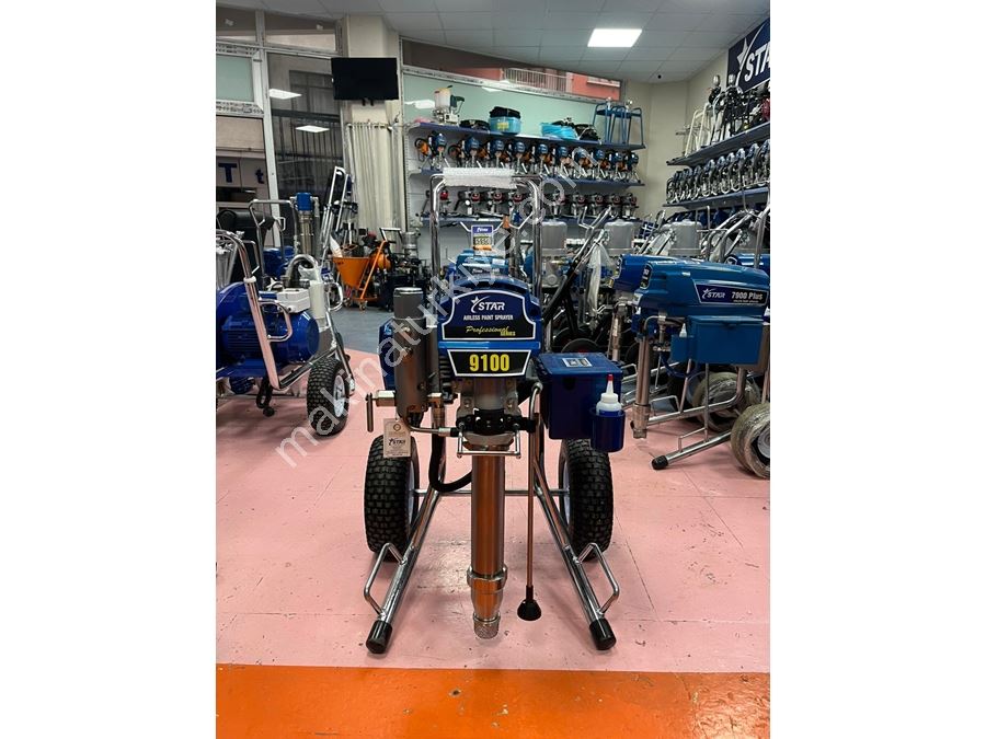 Star 9100 Boya Ve Saten Alçı Püskürtme Makinası