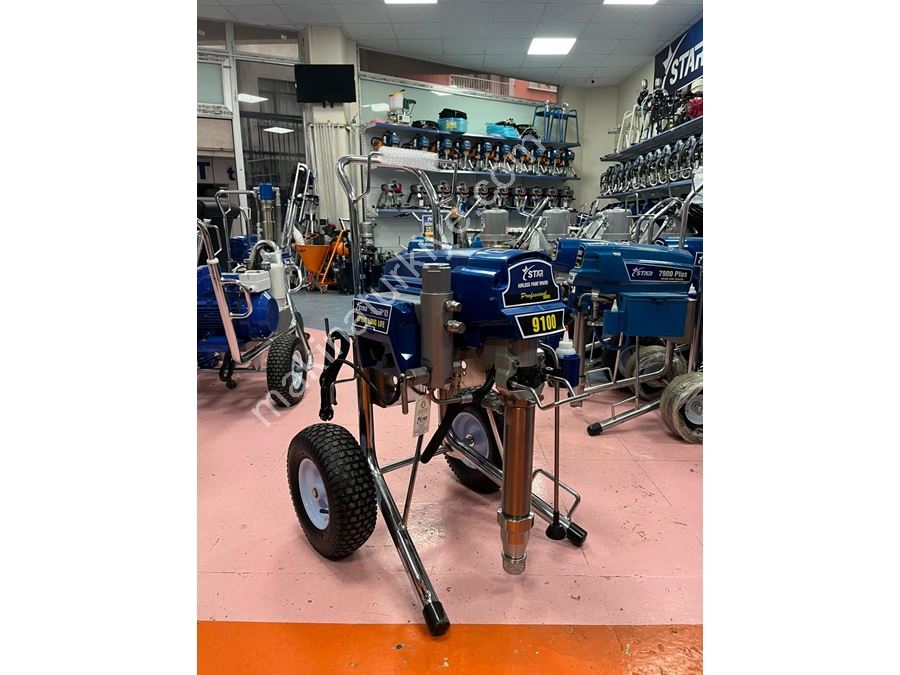 Star 9100 Boya Ve Saten Alçı Püskürtme Makinası