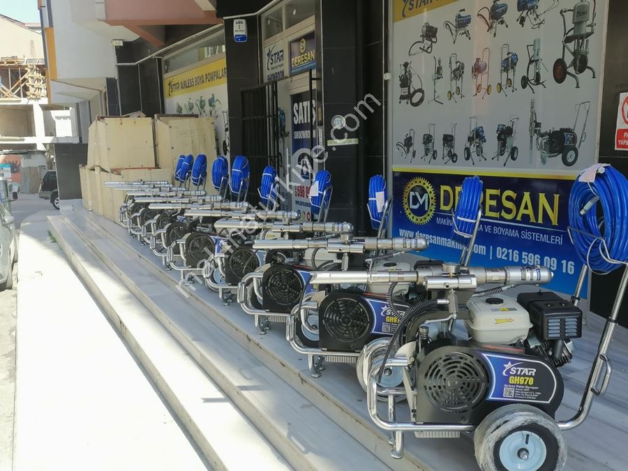 Star Eh 970 Hidrolik Saten Alçı Ve Boya Makinası
