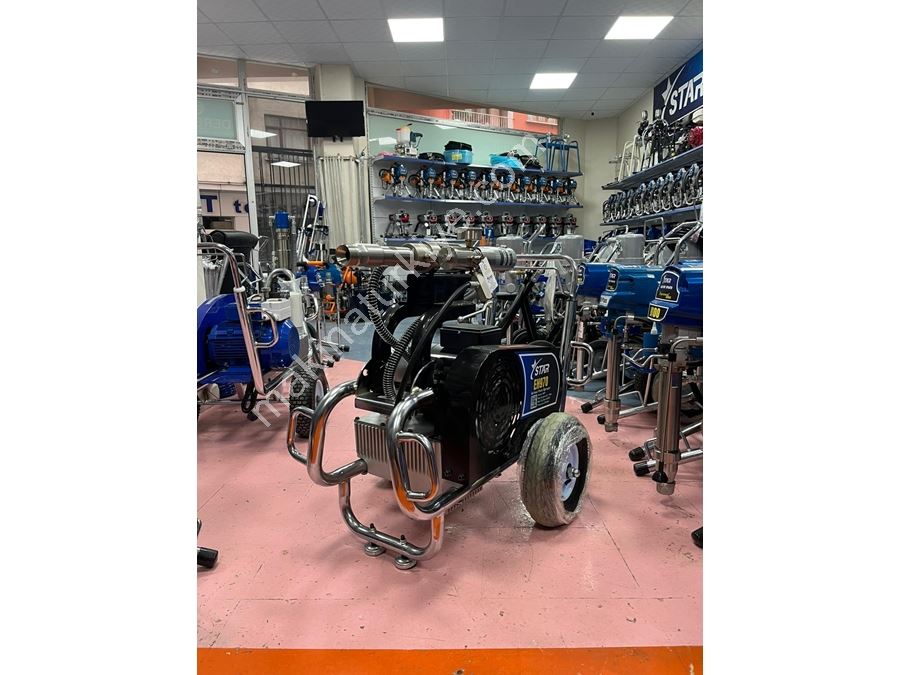 Star Eh 970 Hidrolik Saten Alçı Ve Boya Makinası