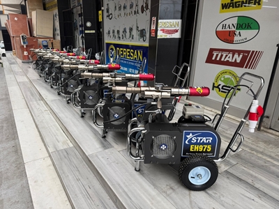 Star Eh 975 Hidrolik Saten Alçı Ve Boya Makinası - 2