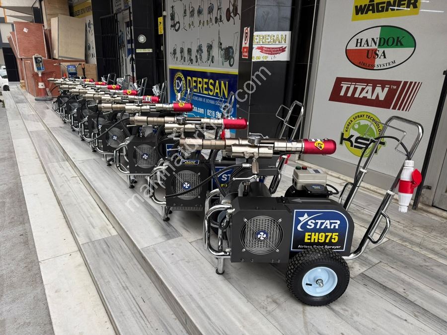 Star Eh 975 Hidrolik Saten Alçı Ve Boya Makinası