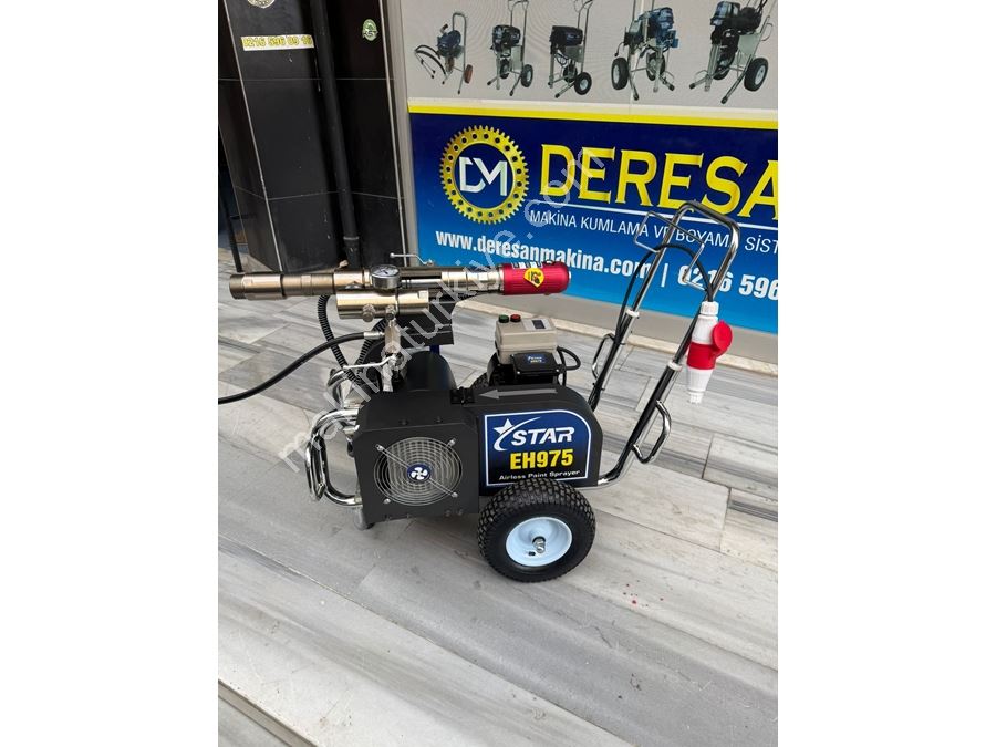 Star Eh 975 Hidrolik Saten Alçı Ve Boya Makinası