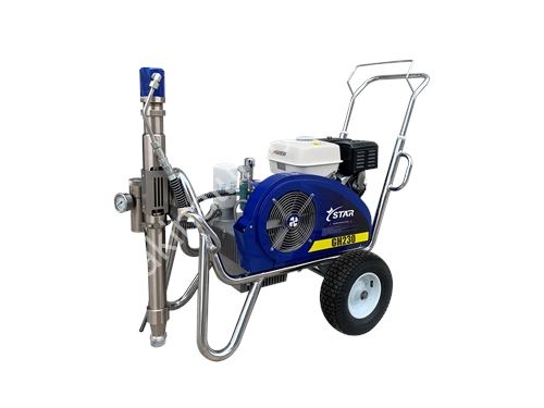 Star Gh 230 Hidrolik Benzinli Saten Alçı, İzolasyon Ve Boya Makinası