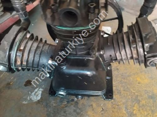 500 Litrelik Sapasağlam Masrafsız İkinci El Kompresör Kafası