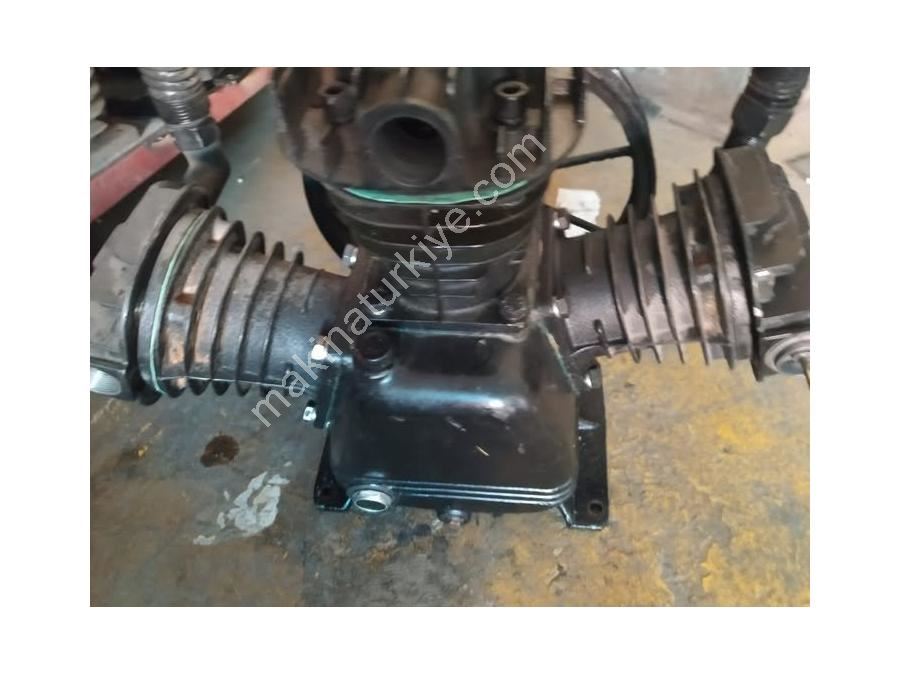 500 Litrelik Sapasağlam Masrafsız İkinci El Kompresör Kafası