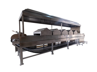 500-1000 Kg Pepper and Eggplant Roasting Machine - 3
