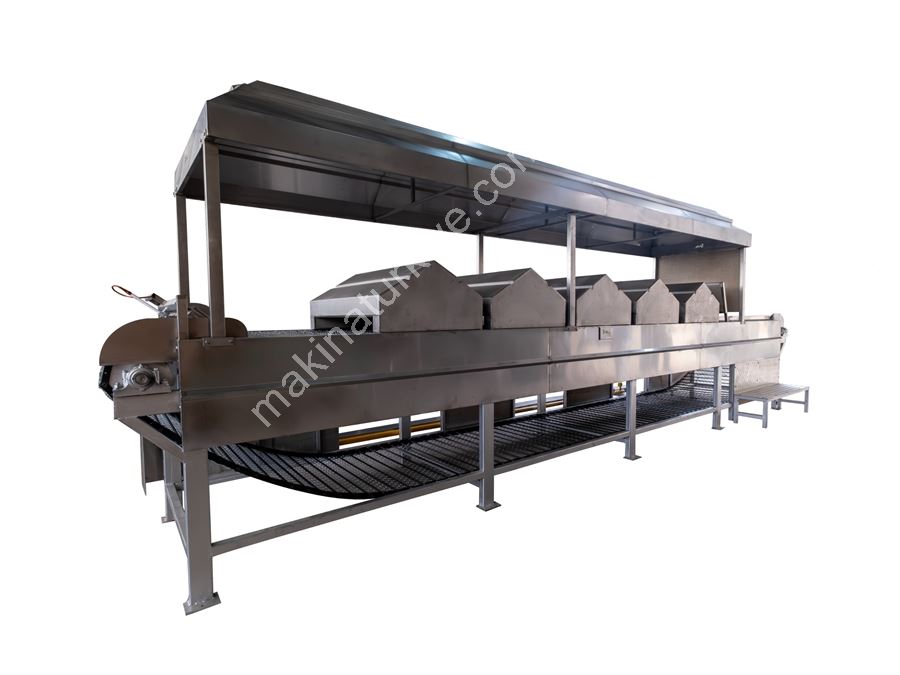 500-1000 Kg Pepper and Eggplant Roasting Machine