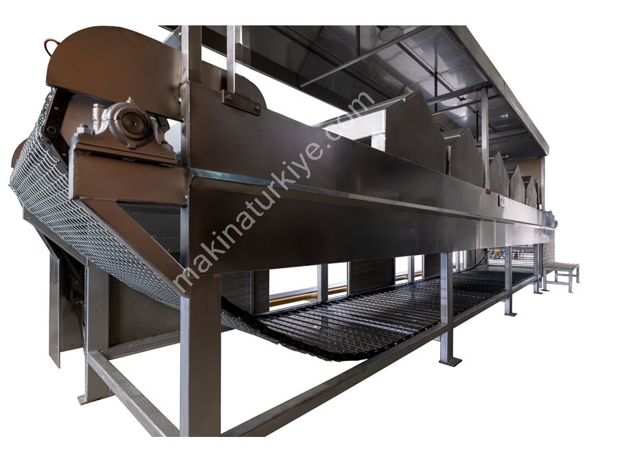 500-1000 Kg Pepper and Eggplant Roasting Machine