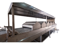 500-1000 Kg Pepper and Eggplant Roasting Machine
