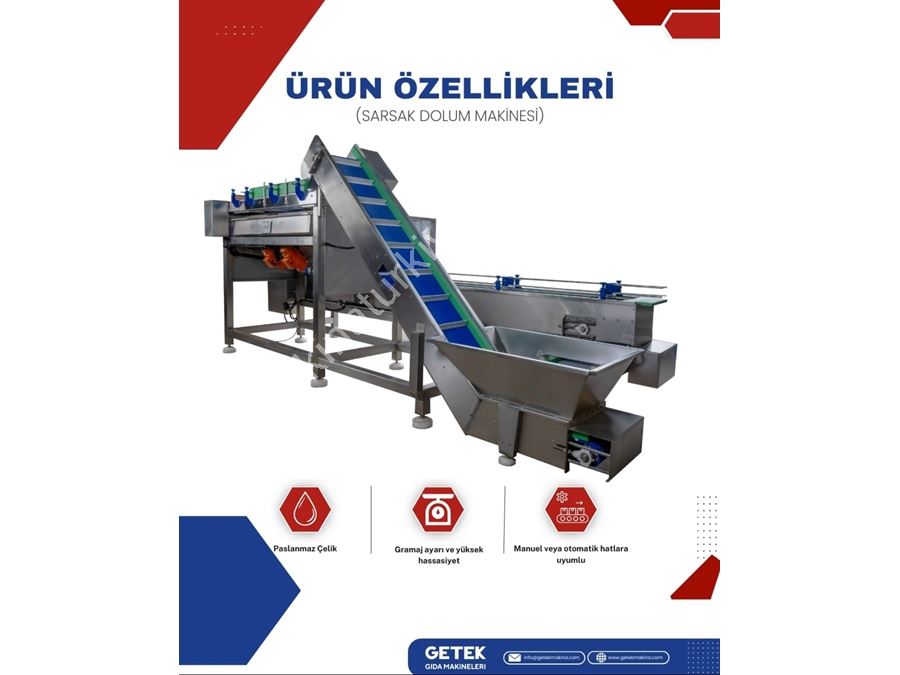Sarsak Dolum Makinesi