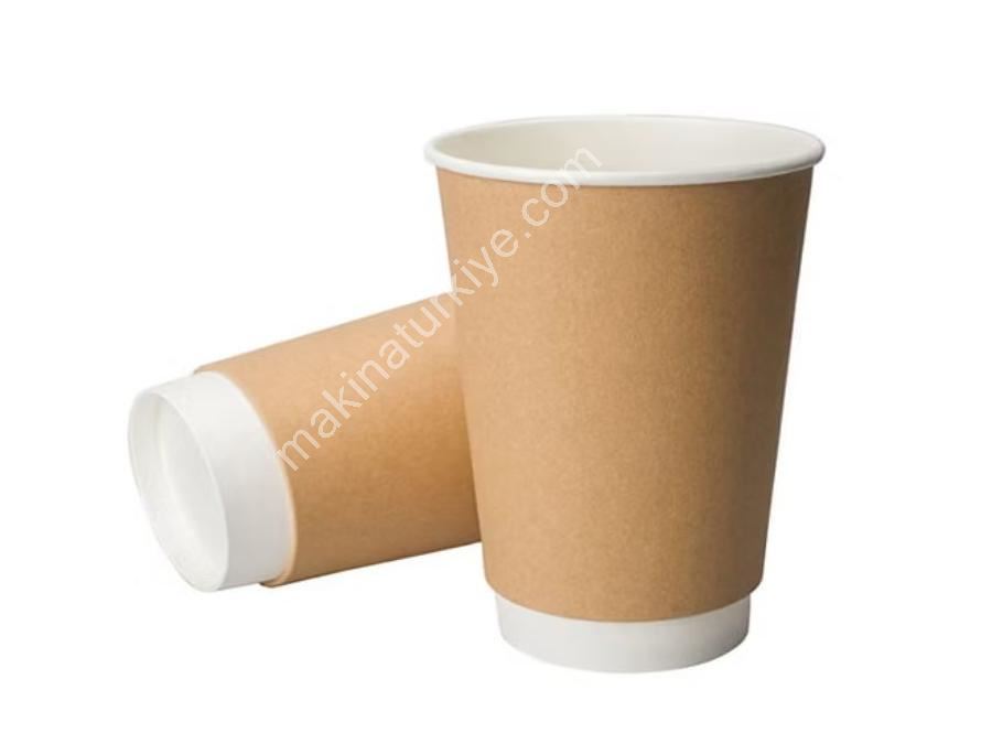 14 Oz Çift Katlı Karton Bardak