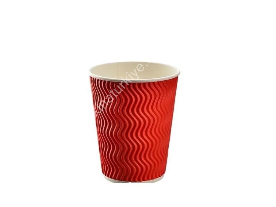8 Oz Ripple Double Wall Paper Cup