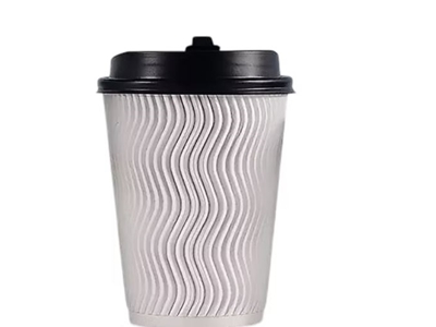 14 Oz Ripple Doppelwandiger Pappbecher - 1
