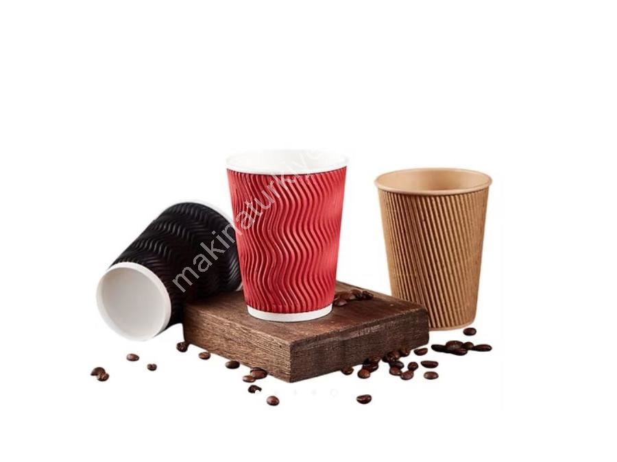 14 Oz Ripple Doppelwandiger Pappbecher