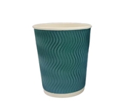 16 Oz Ripple Çift Katlı Karton Bardak 