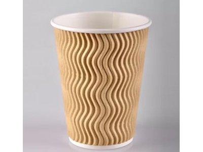 8 Oz Ripple Çift Katlı Karton Bardak - 1