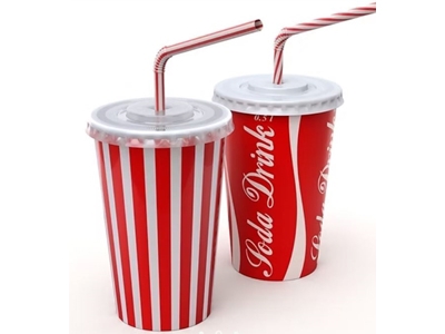 12 Oz Tek Katlı Soğuk İçecek Karton Bardak