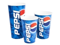 16 Oz Tek Katlı Soğuk İçecek Karton Bardak