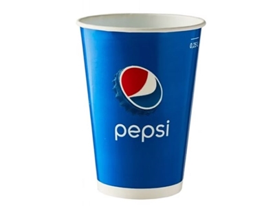 16 Oz Einwandiger Kaltgetränk Pappbecher - 2