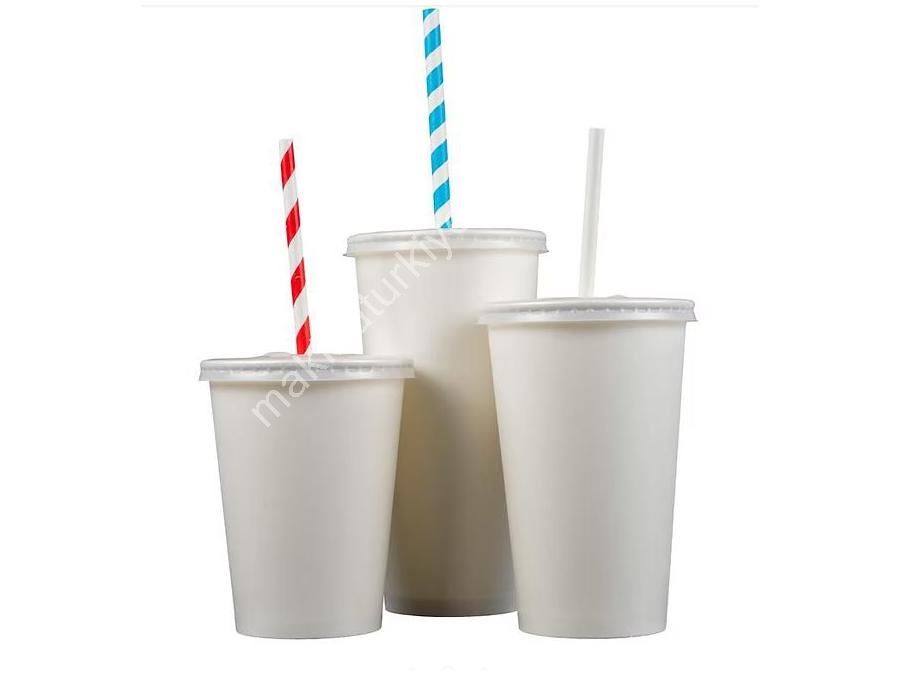 16 Oz Einwandiger Kaltgetränk Pappbecher