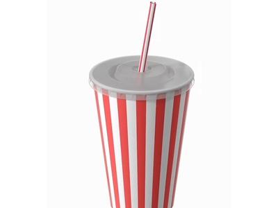 32 Oz Single Layer Cold Drink Paper Cup - 1