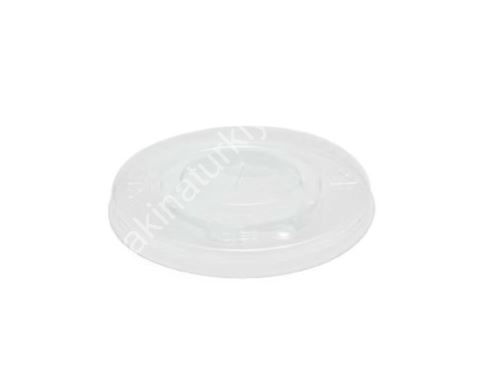 80 Mm Soğuk İçecek Karton Bardak Düz Kapak
