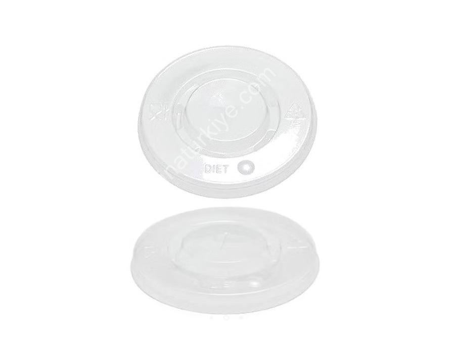 95 Mm Cold Drink PET Cup Flat Lid