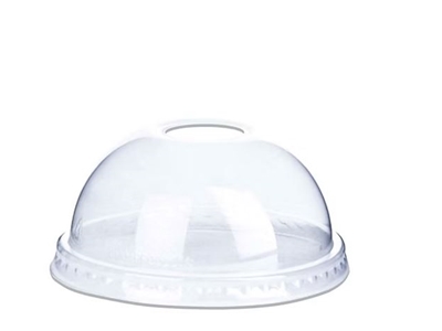 95 Mm Cold Drink PET Cup Dome Lid - 0