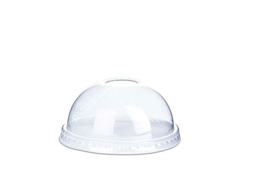 95 Mm Cold Drink PET Cup Dome Lid