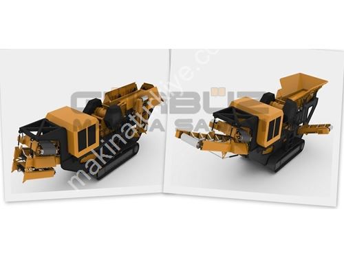 120 Ton Crawler Jaw Crusher