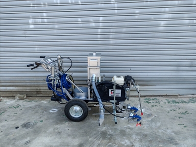 Benzin Motorlu Yol Çizgi Makinası - 1