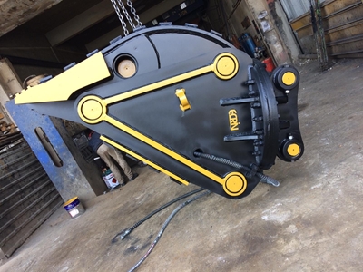 Hydraulic Pamter Attachment (Marble Block Demolition) - 1